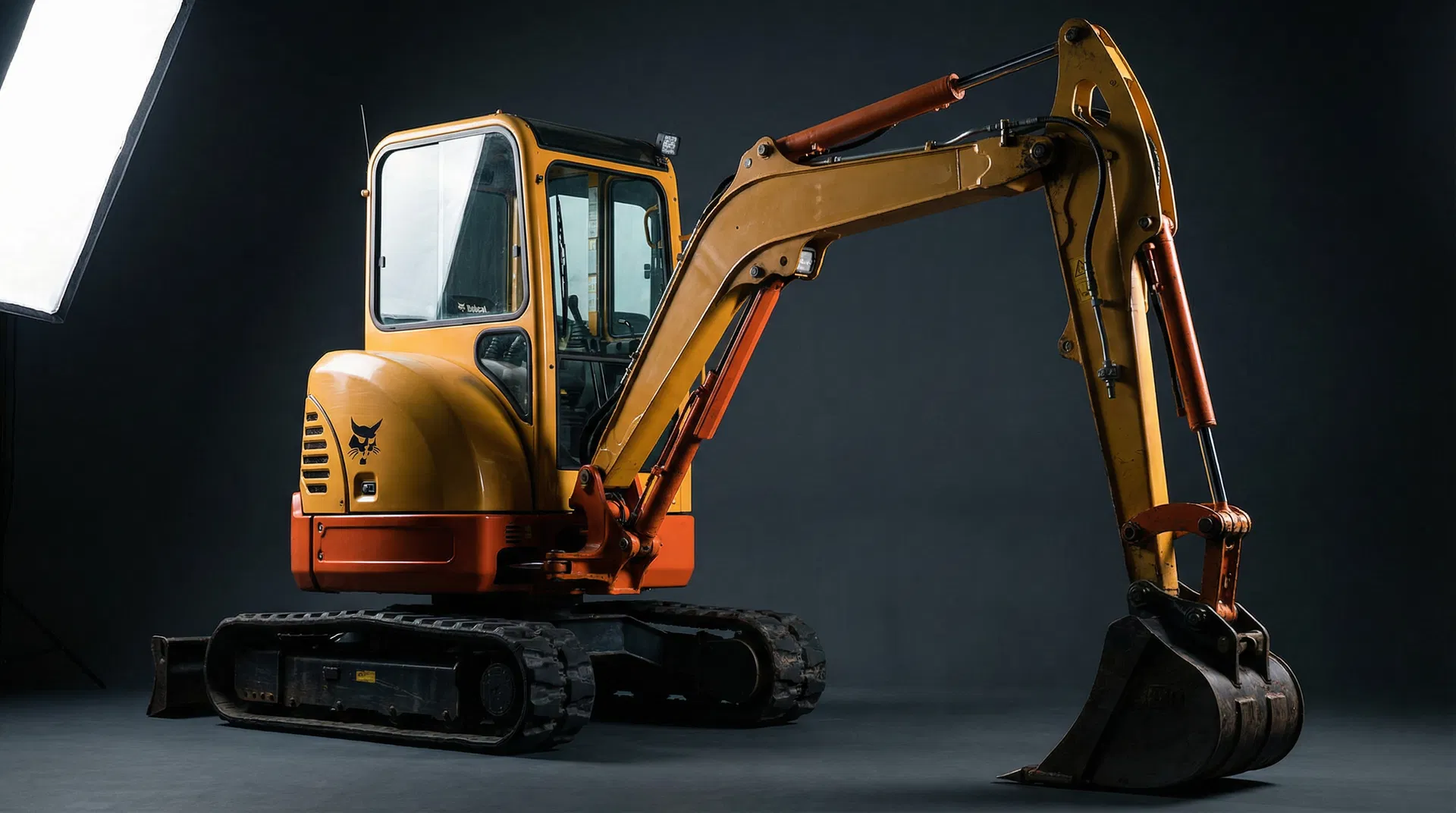 Demolição de concreto com máquina Bobcat em Curitiba